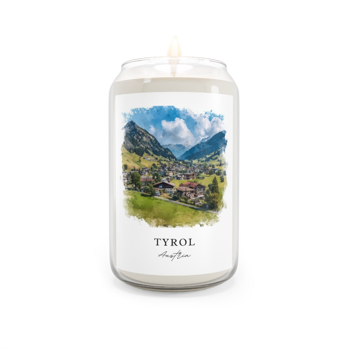 Tyrol, Austria scented soy candle