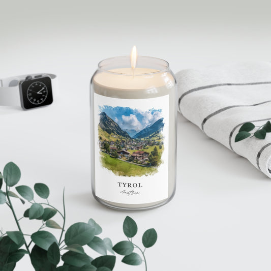 Tyrol, Austria scented soy candle