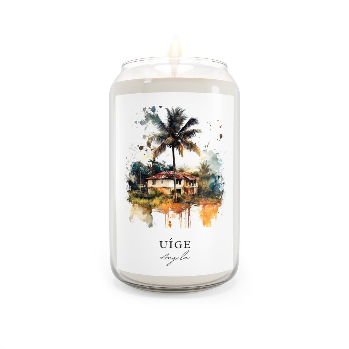 Uíge, Angola scented soy candle