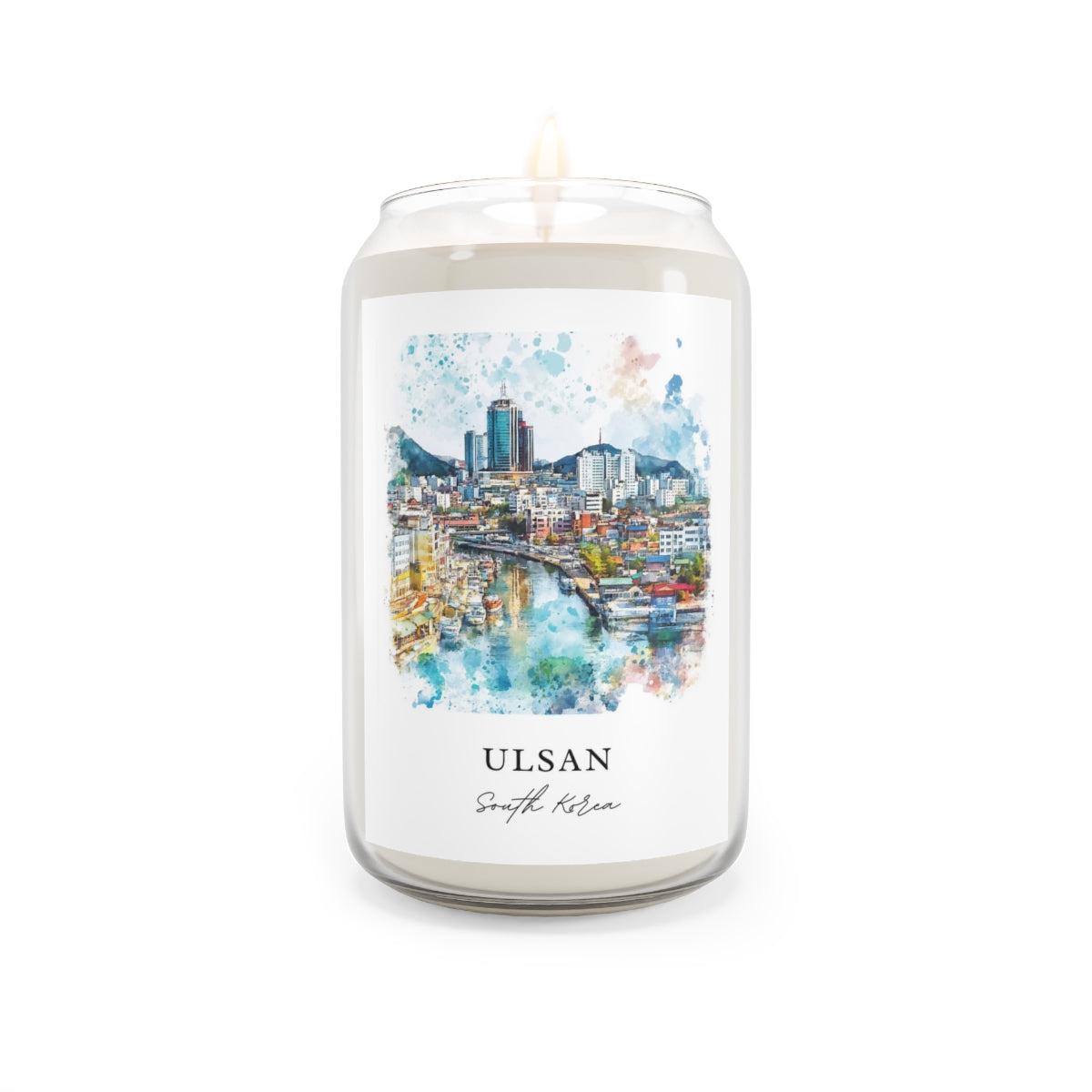 Ulsan, South Korea scented soy candle