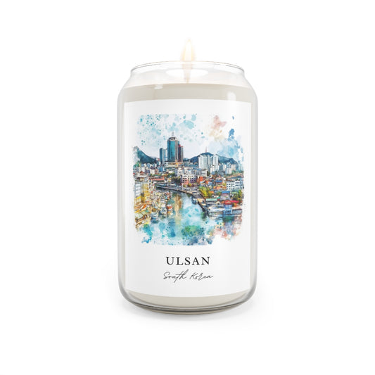 Ulsan, South Korea scented soy candle