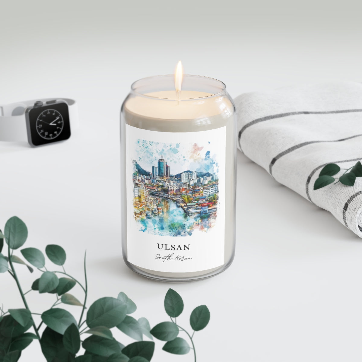 Ulsan, South Korea scented soy candle