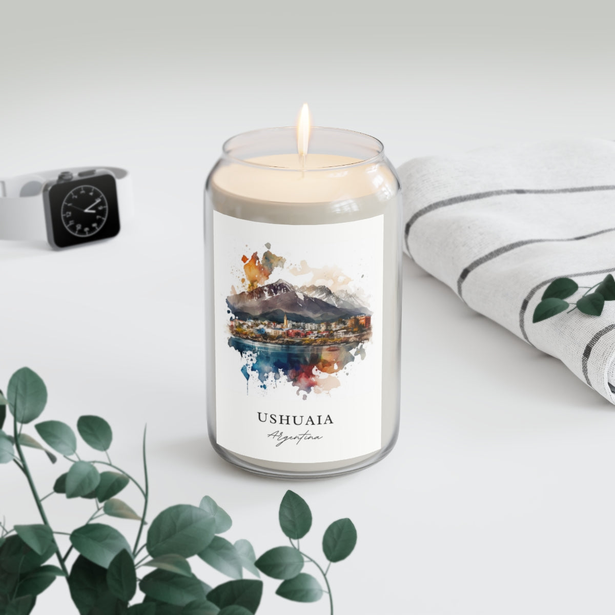 Ushuaia, Argentina scented soy candle