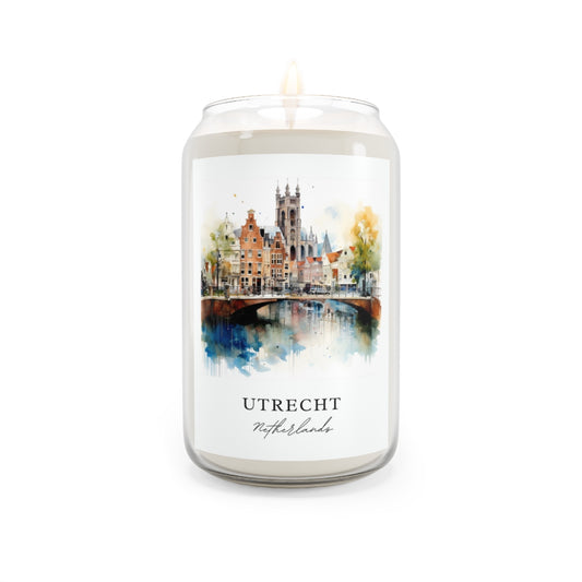 Utrecht, Netherlands scented soy candle