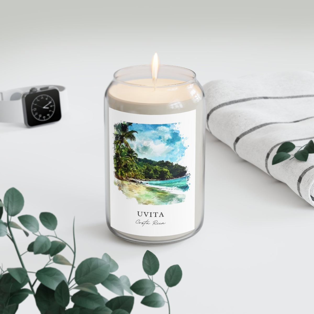 Uvita, Costa Rica scented soy candle