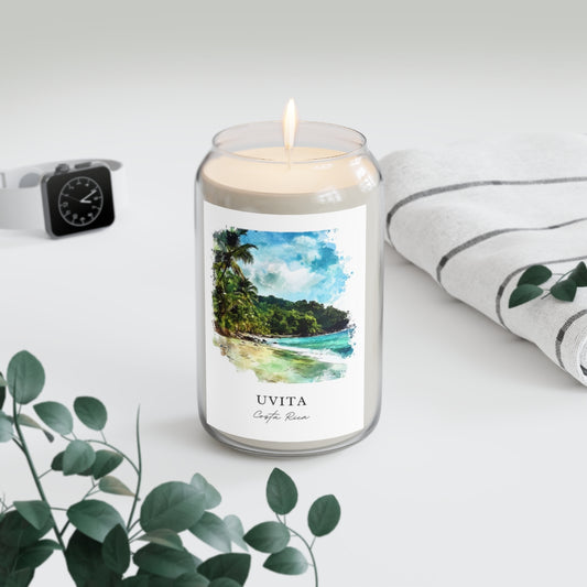 Uvita, Costa Rica scented soy candle
