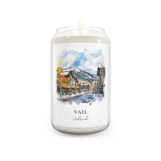 Vail, Colorado scented soy candle