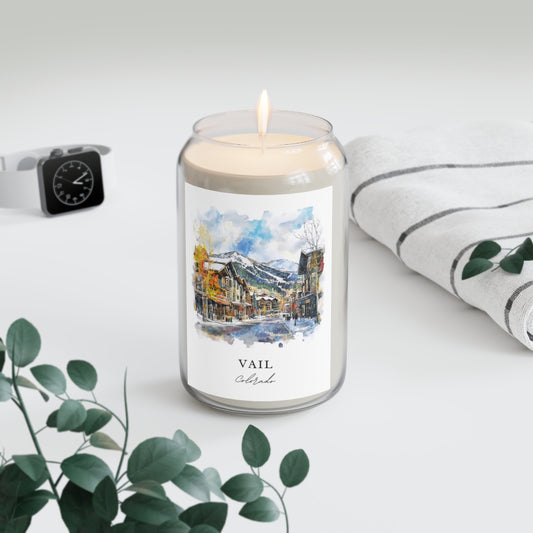 Vail, Colorado scented soy candle