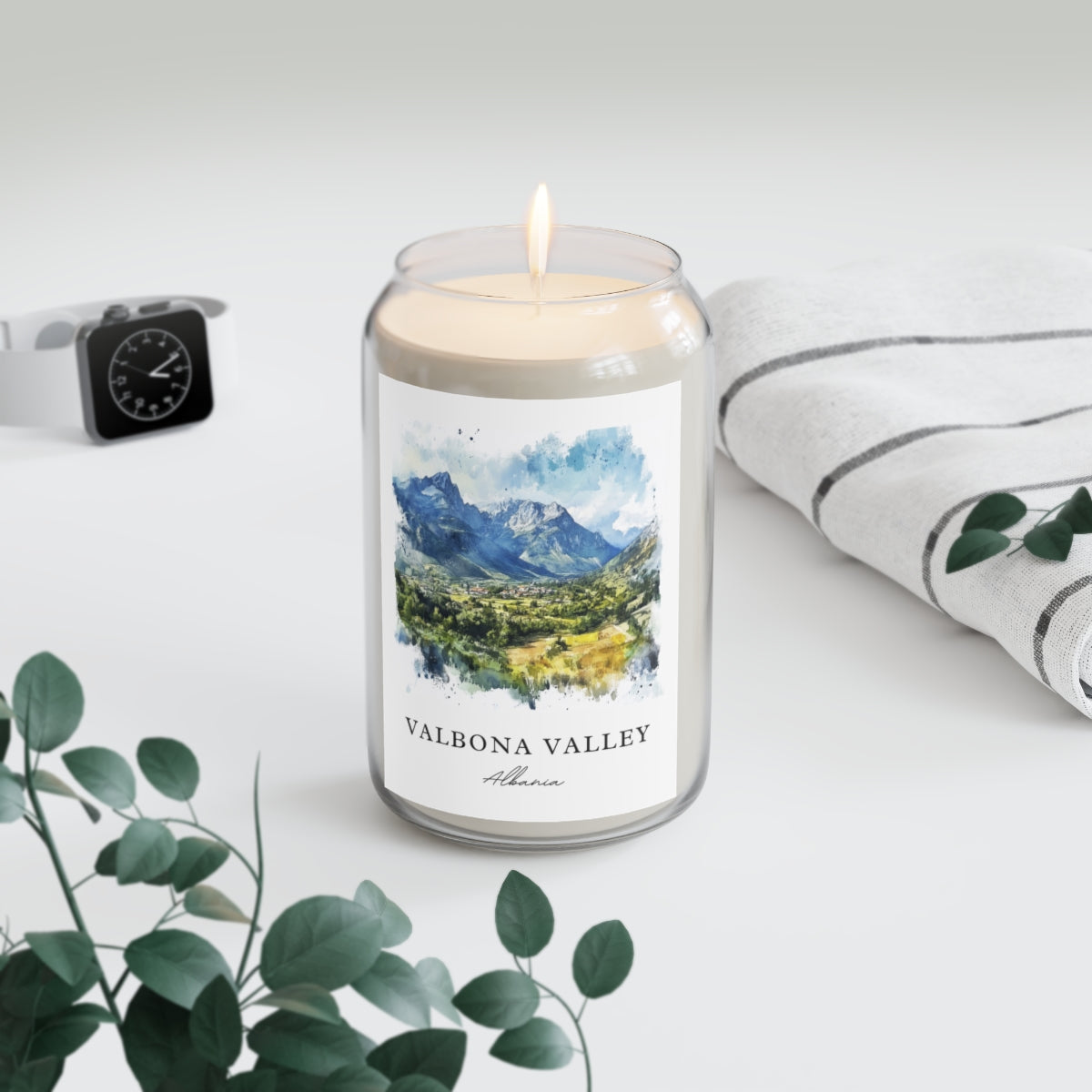 Valbona Valley, Albania scented soy candle