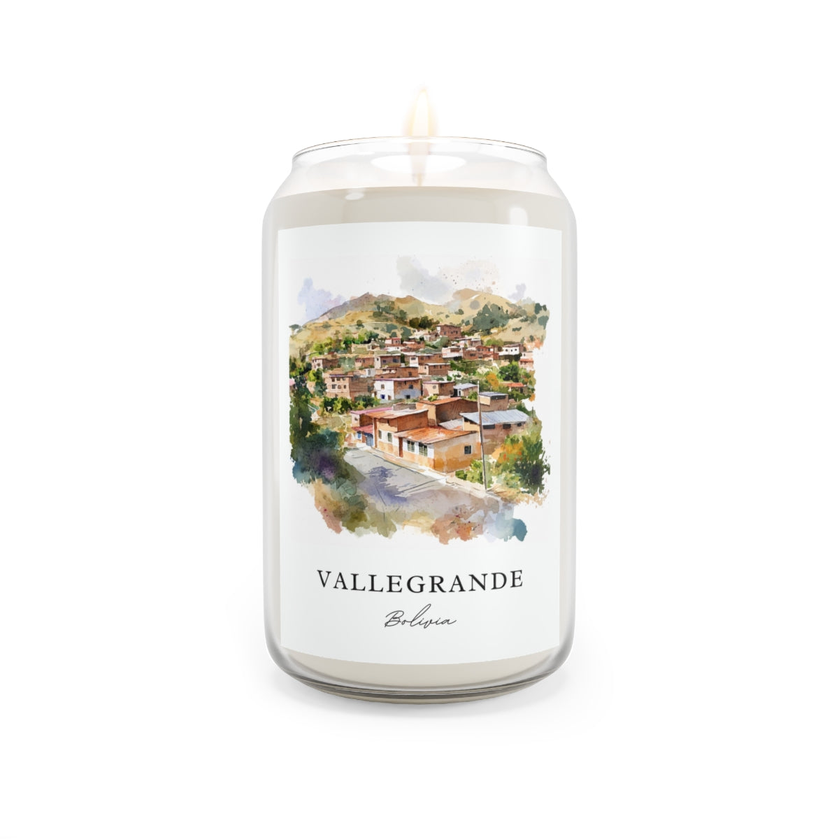 Vallegrande, Bolivia scented soy candle