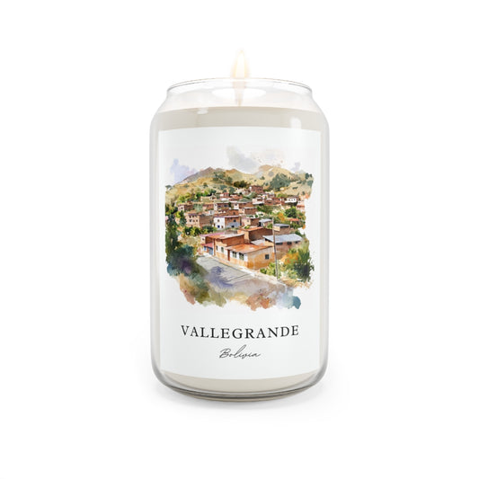 Vallegrande, Bolivia scented soy candle
