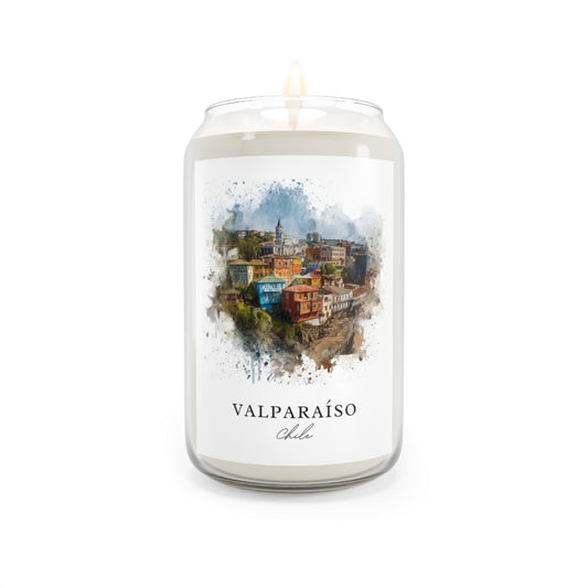 Valparaíso, Chile scented soy candle