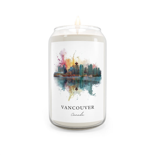 Vancouver, Canada scented soy candle