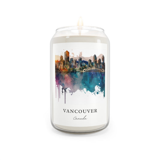 Vancouver, Canada scented soy candle