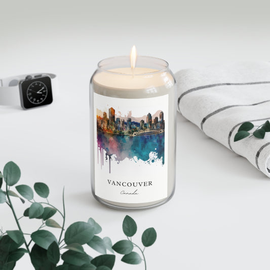 Vancouver, Canada scented soy candle