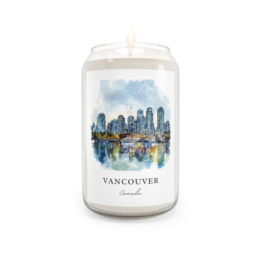 Vancouver, Canada scented soy candle