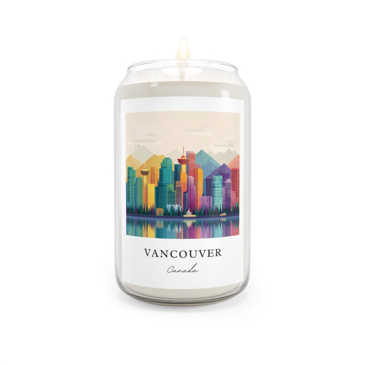 Vancouver, Canada scented soy candle