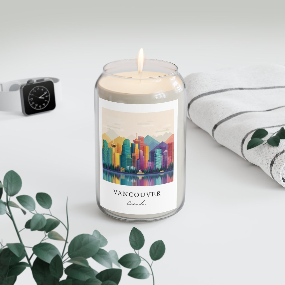 Vancouver, Canada scented soy candle