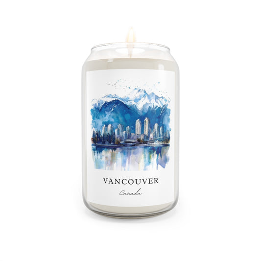 Vancouver, Canada scented soy candle