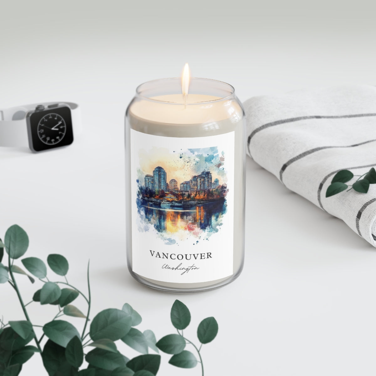 Vancouver, Washington scented soy candle