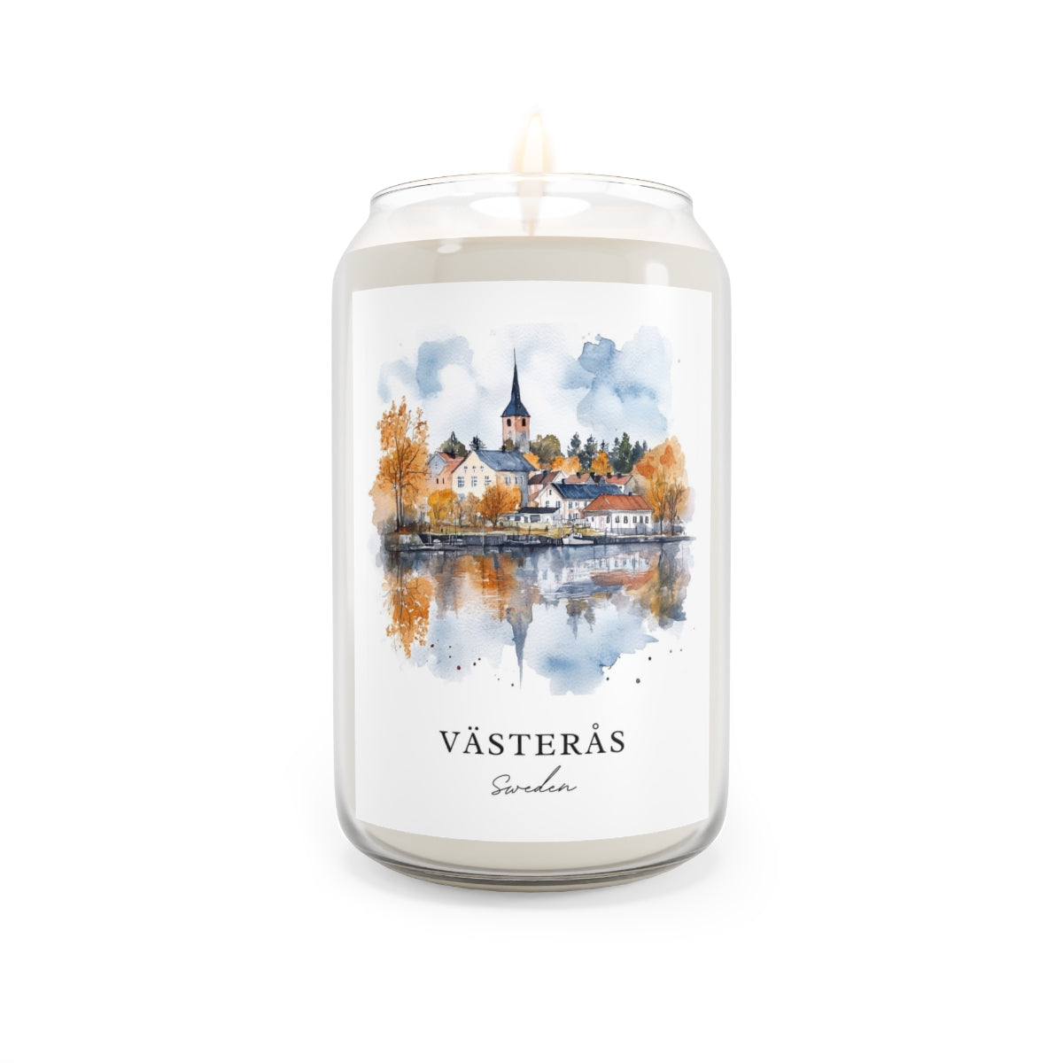 Västerås, Sweden scented soy candle