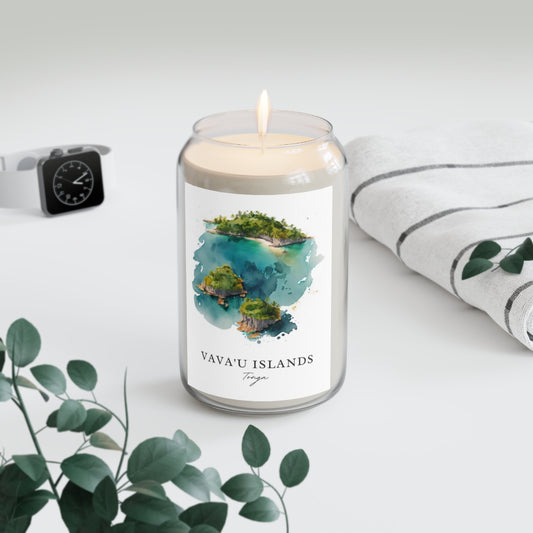 Vava'u Islands, Tonga scented soy candle