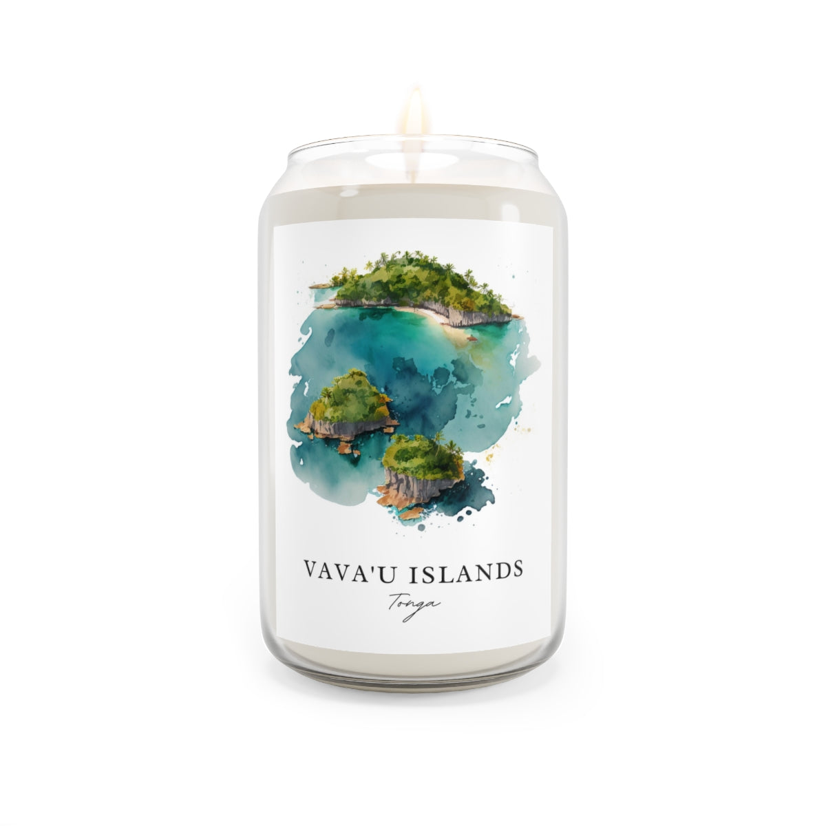 Vava'u Islands, Tonga scented soy candle