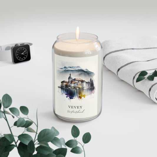 Vevey, Switzerland scented soy candle