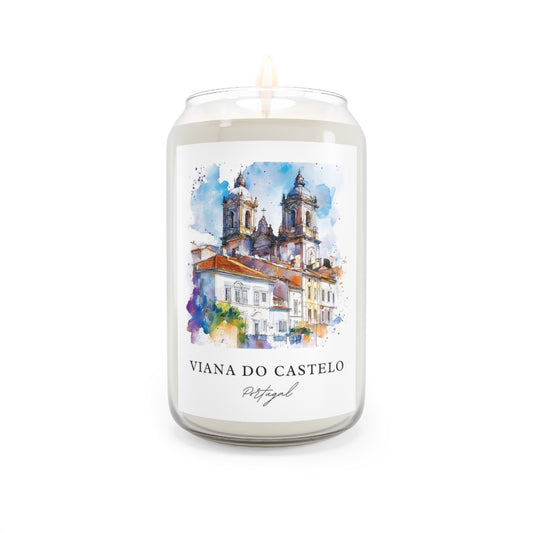 Viana Do Castelo, Portugal scented soy candle