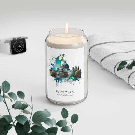 Victoria, British Columbia, Canada scented soy candle