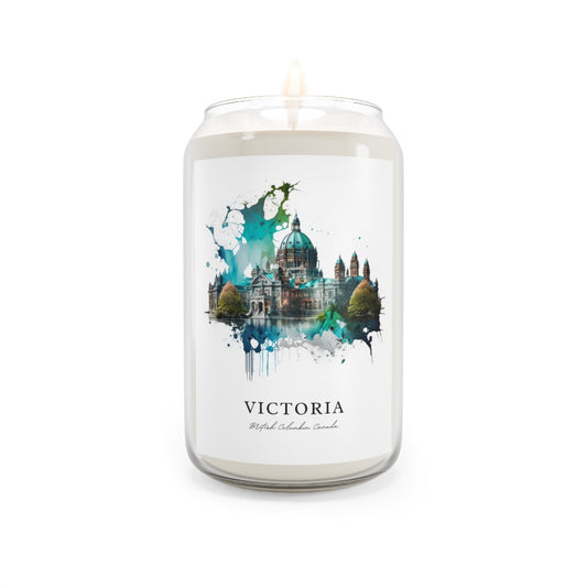 Victoria, British Columbia, Canada scented soy candle