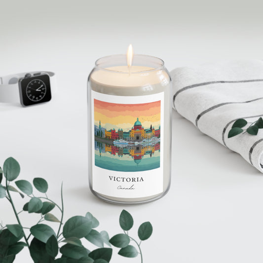 Victoria, Canada scented soy candle