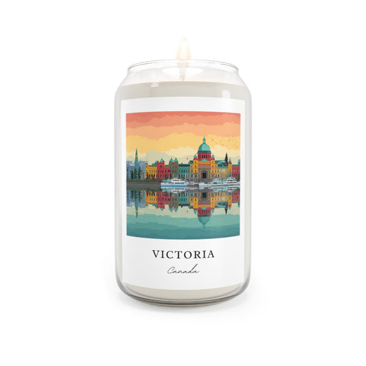 Victoria, Canada scented soy candle