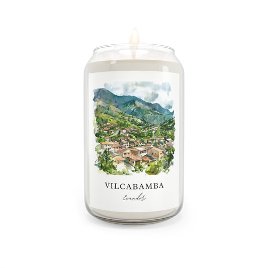 Vilcabamba, Ecuador scented soy candle