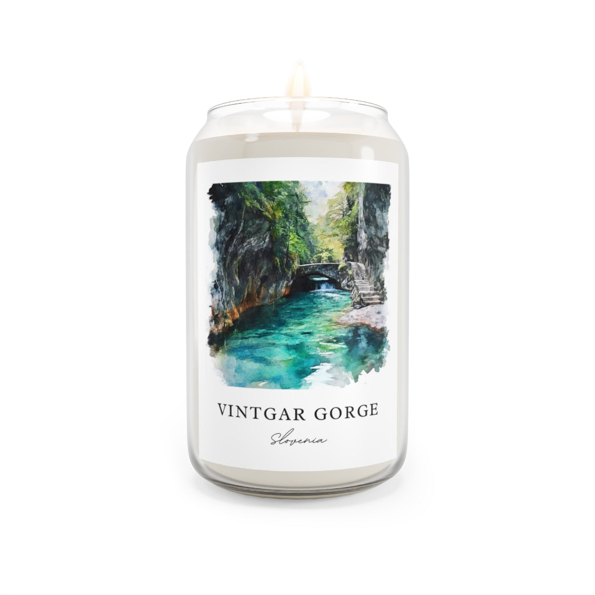 Vintgar Gorge, Slovenia scented soy candle