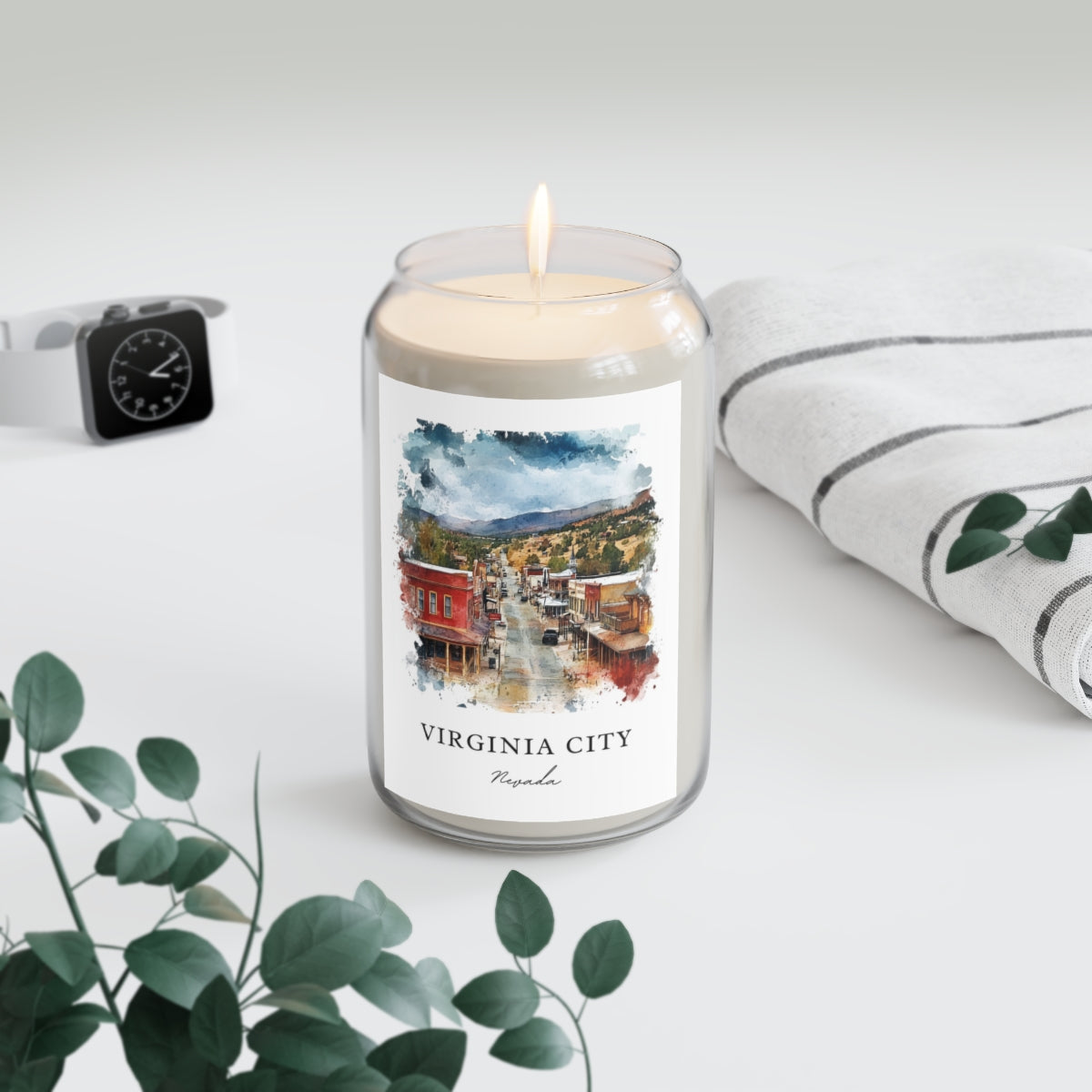 Virginia City, Nevada scented soy candle