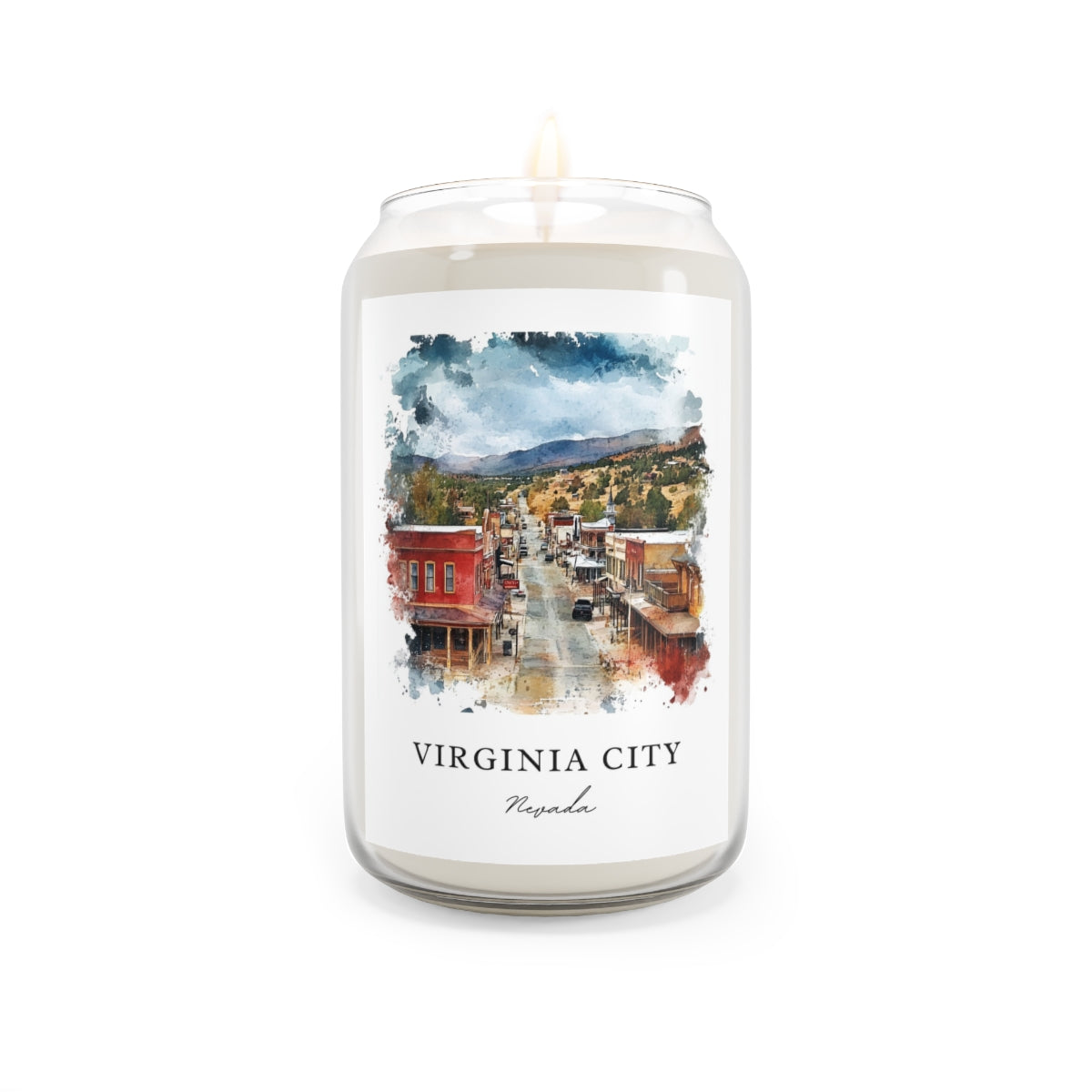 Virginia City, Nevada scented soy candle