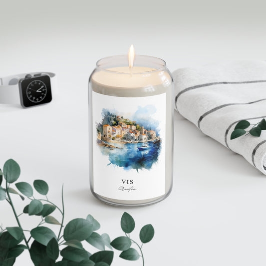 Vis, Croatia scented soy candle
