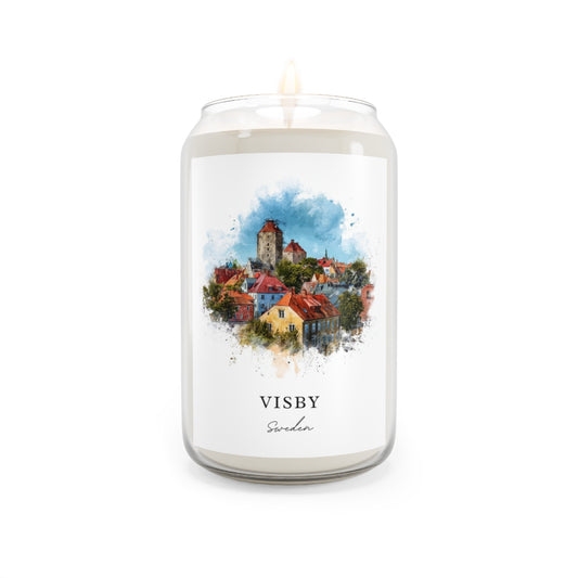 Visby, Sweden scented soy candle