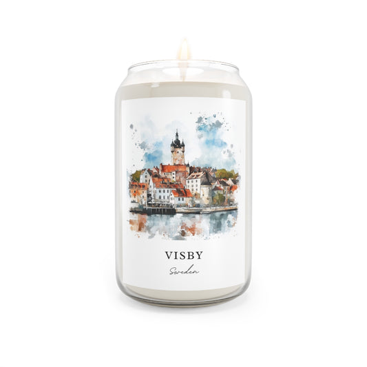 Visby, Sweden scented soy candle