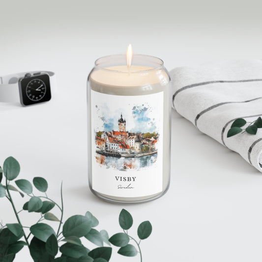 Visby, Sweden scented soy candle