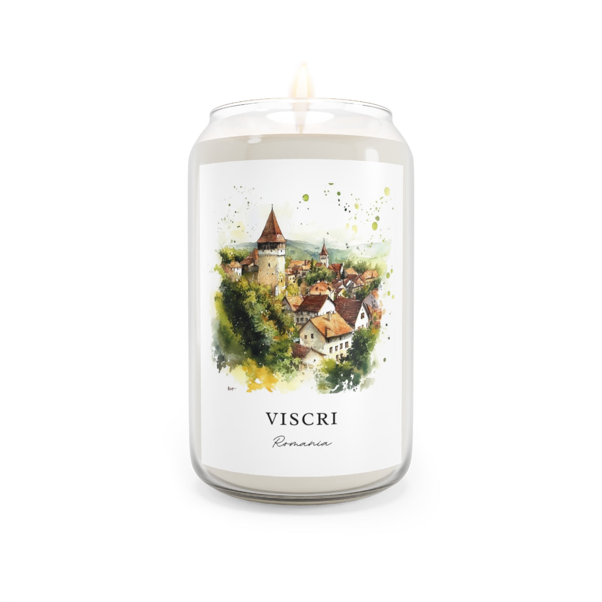 Viscri, Romania scented soy candle