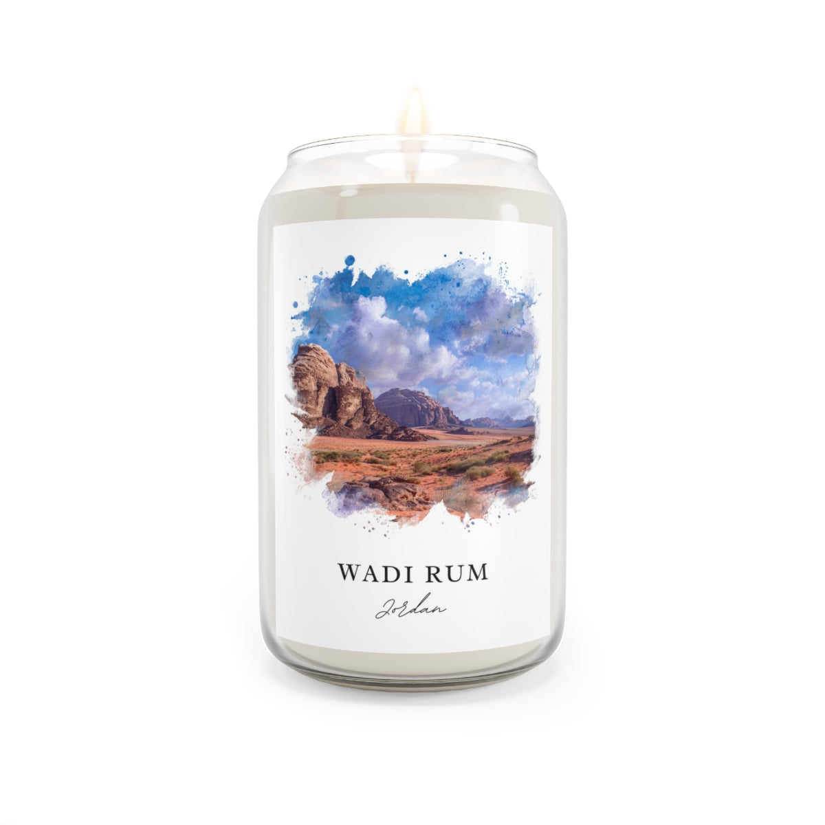 Wadi Rum, Jordan scented soy candle