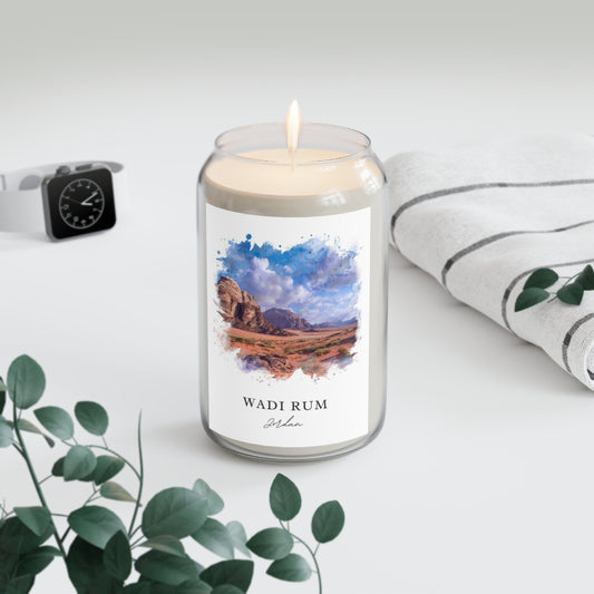 Wadi Rum, Jordan scented soy candle