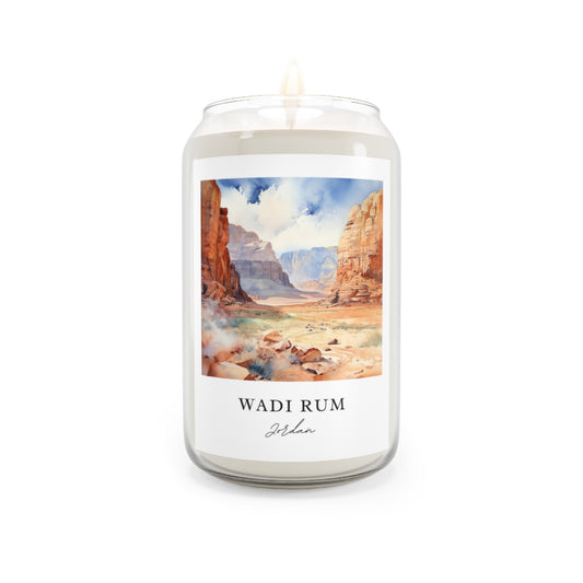 Wadi Rum, Jordan scented soy candle