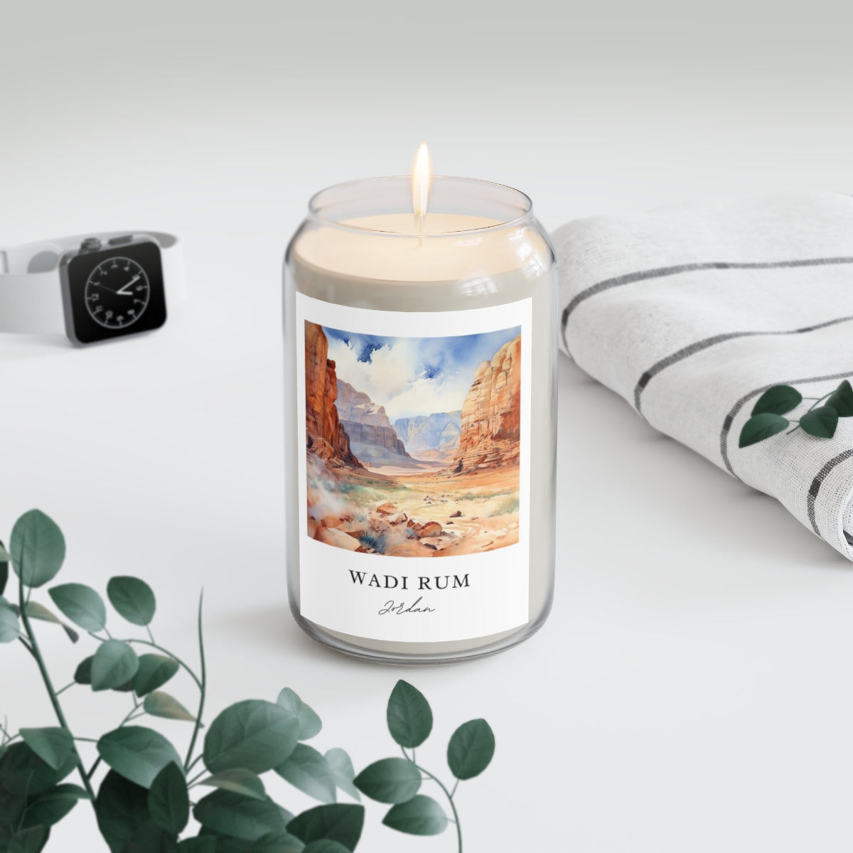 Wadi Rum, Jordan scented soy candle