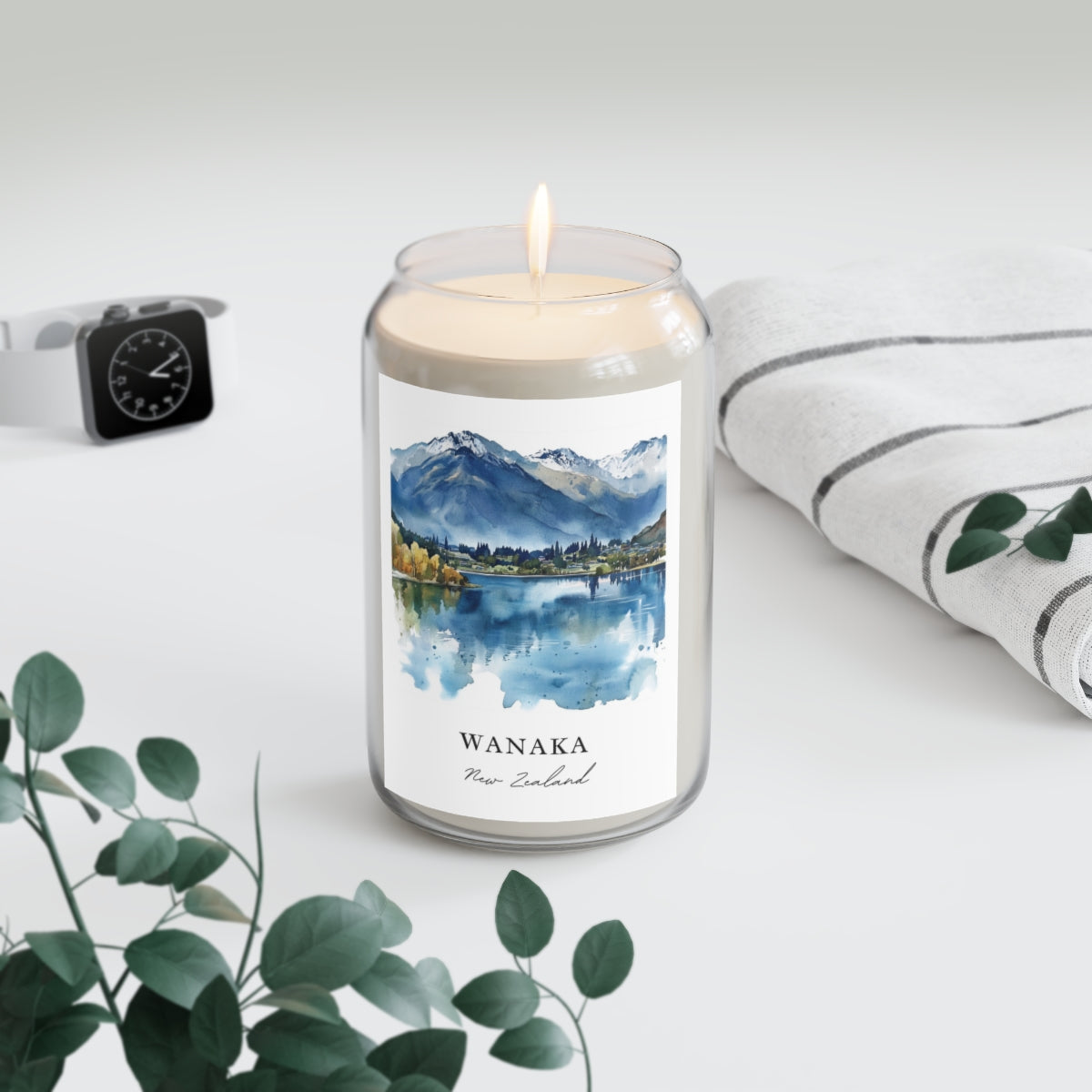 Wanaka, New Zealand scented soy candle