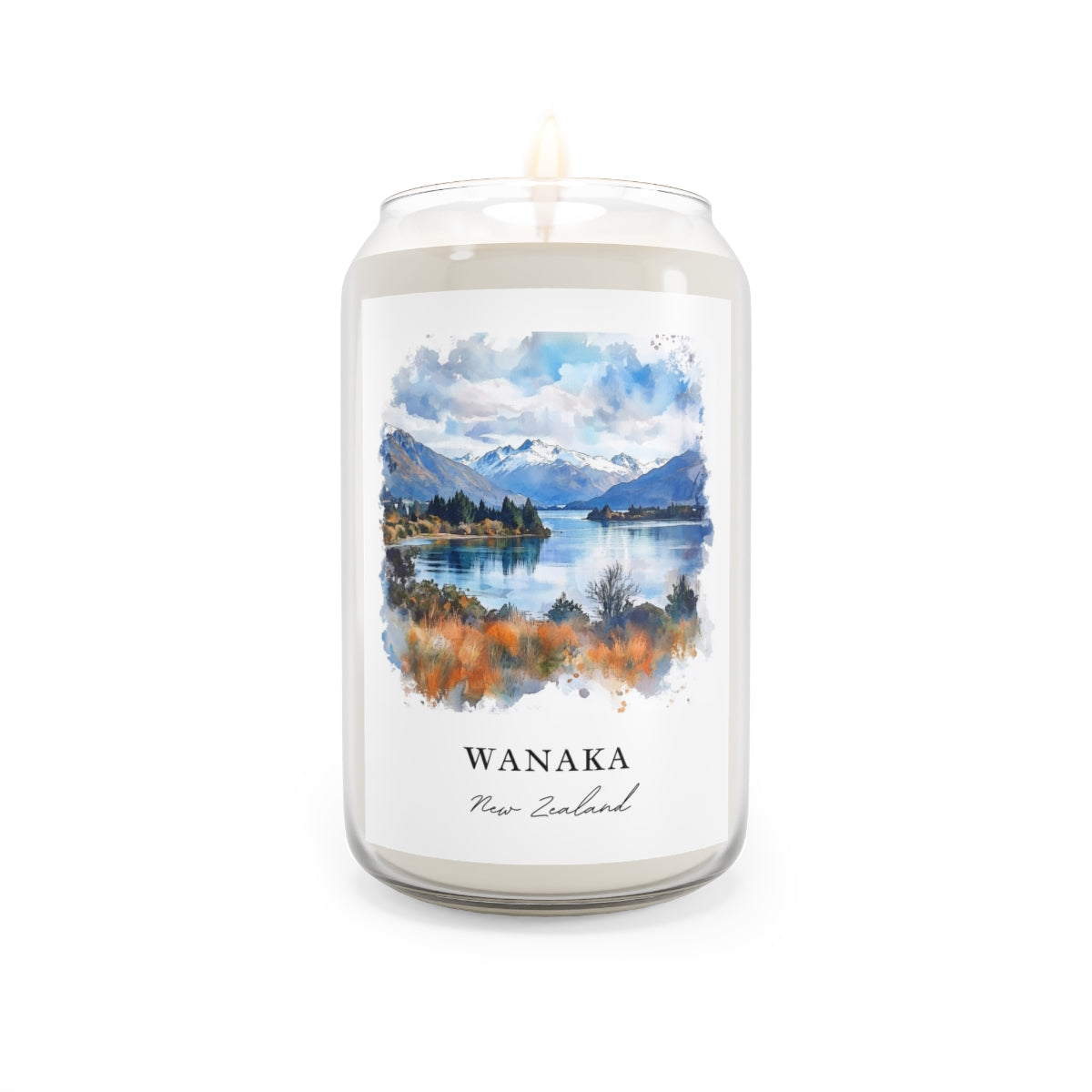 Wanaka, New Zealand scented soy candle