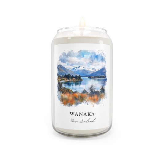 Wanaka, New Zealand scented soy candle