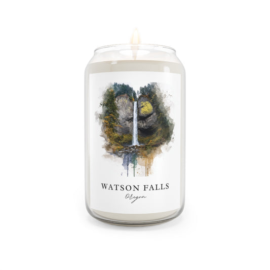 Watson Falls, Oregon scented soy candle